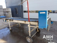 Conveyor D.T.Dijkstra L10-70-10 3540X860 Rollenleestafel, Roller inspection belt, Rollenverlesetisch
