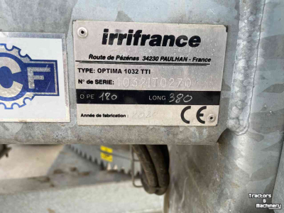 Irrigation hose reel Irrifrance Optima 1032