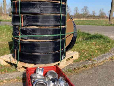 Irrigation spray lines  4" Slang, beregening persslang sleepslang