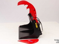 Silage Grabbucket / Grabfork Qmac PB180 Pelikaanbak / Pelikaangrijper