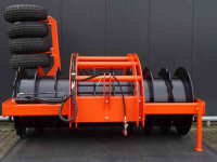 Silage Packer Hofstede Kuil silage verdichting aandruk wals , side shift , hydraulische zij arm