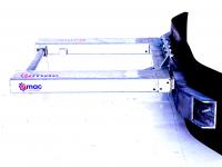 Other lawn and garden equipment and accessories Qmac Gummischieber für Hof 2.10 mtr anbau Gabelstapler