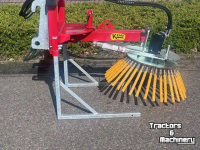 Wheelloader Kemp Kemp Onkruidborstel mechanisch zwenkbaar