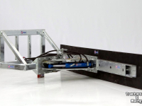 Rubber yard scraper Qmac 150 HYDR SCHUIN FUCHS BORD