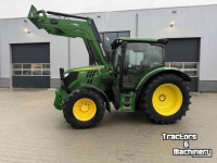 Tractor John Deere 6115R + Quick loader