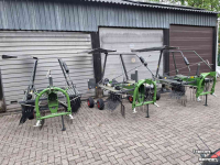 Rake Fendt Former hark Massey Ferguson Fella hark wierser rotorhark rugger duiner hooimachine hooier