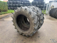 Wheels, Tyres, Rims & Dual spacers Pirelli 580/70R38