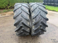 Wheels, Tyres, Rims & Dual spacers Pirelli 580/70R38