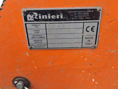 Flail mower Rinieri trf 125