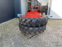 Wheels, Tyres, Rims & Dual spacers Michelin 14.9R38 BIB'X M18 DUBBELLUCHT
