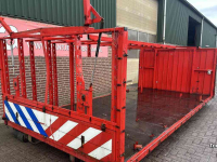 Hooked-arm carrier  Container Flat