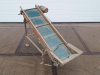 Elevator conveyor Affeldt Opvoerband 1600X400 OPVOERBAND ELEVATORBAND ELEVATOR BELT FÖRDERBAND STEIGBAND