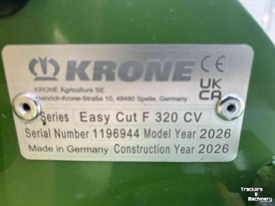 Mower Krone Easycut F320CV