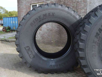 Wheels, Tyres, Rims & Dual spacers BKT ridemax 697 710/70r38 90%