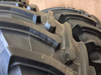 Wheels, Tyres, Rims & Dual spacers  Trelleborg 750/70R44 + 650/60R38