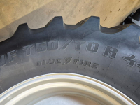 Wheels, Tyres, Rims & Dual spacers  Trelleborg 750/70R44 + 650/60R38