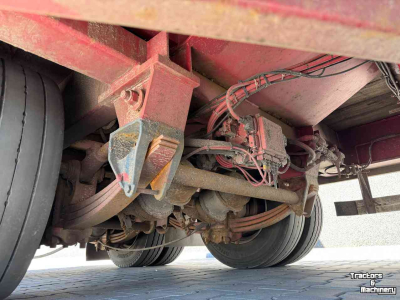 Low loader / Semi trailer Nooteboom 4-asser Nooteboom dieplader met dubbellange kleppen