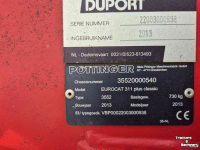 Mower Pottinger Eurocat 311 plus classic