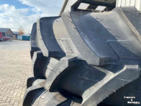 Wheels, Tyres, Rims & Dual spacers Michelin Agribib 13.6R38 + 13.6R24 op verstelvelgen