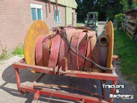 Irrigation hose reel Baars beregeningshaspel met slang