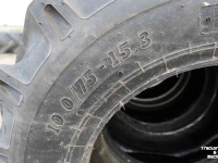 Wheels, Tyres, Rims & Dual spacers BKT 10.0/75-15.3 MP567 10 ply MPT/Unimog shovelband wagenband nieuw