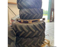 Wheels, Tyres, Rims & Dual spacers Michelin 540/65R38 / 480/65R24