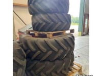 Wheels, Tyres, Rims & Dual spacers Michelin 540/65R38 / 480/65R24