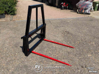 Bale spike / Bale spear  Balenprikker met rek voor tweede baal NIEUW, Euro-aansluiting