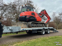 Low loader / Semi trailer VGM Robson 14 oprijwagen oprijkar dieplader machine transporter