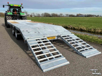 Low loader / Semi trailer VGM Robson 14 oprijwagen oprijkar dieplader machine transporter