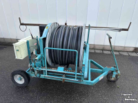 Hose-reel / Hose drum Irriland Irriland 100/40/110 slangenhaspel gegalvaniseerd, 110 meter x 40 mm ø, met afstandsbediening
