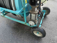 Hose-reel / Hose drum Irriland Irriland 100/40/110 slangenhaspel gegalvaniseerd, 110 meter x 40 mm ø, met afstandsbediening