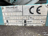Hose-reel / Hose drum Irriland Irriland 100/40/110 slangenhaspel gegalvaniseerd, 110 meter x 40 mm ø, met afstandsbediening