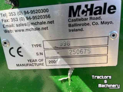 Wrapper McHale 998 balenwikkelaar