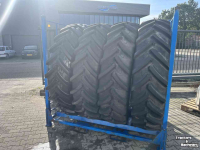 Wheels, Tyres, Rims & Dual spacers Michelin 480/80R46 Agribib 90%