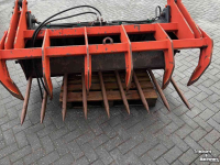 Front-end loader bucket / Front loader bucket Hekamp Greep standaard  -  Mestvork met bovenklem