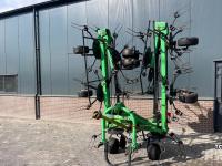 Tedder Deutz-Fahr Condimaster 9021 schudder, 8-delig Kuhn Lely krone