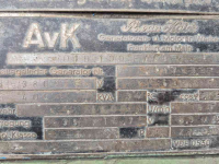 Aggregates  AvK Deutz V12 Aggregaat generator 400kVA