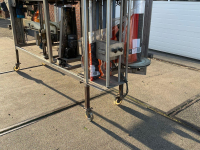 Other conveying equipment and accessories  Folieverpakker met clipper 3600X1000 Gillenkirch folie rol verpakkingsmachine verpakker PE verpackungsmachine
