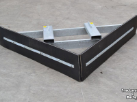 Rubber yard scraper Qmac V-SCHUIF 2.50 LEPELINSTEEK