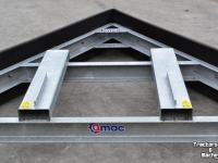 Rubber yard scraper Qmac V-SCHUIF 2.50 LEPELINSTEEK