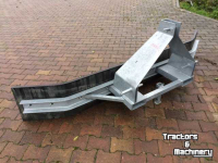Rubber yard scraper GRS RB265STD Rubberschuif modderschuif 2.65 vast 3-punt lepelopname