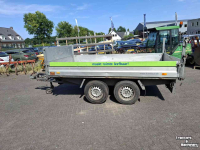 Car trailer up to 3500 Kg Humbaur HTK2000 Kipper aanhanger / aanhangwagen met mini hydrauliek / 3 kanten kippend