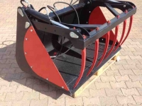 Silage Grabbucket / Grabfork GRS Kuilgrijpbak pelikaanbak EURO snelwissel 1.40m breed.