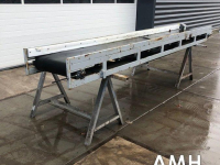 Conveyor  3800X580 TRANSPORTBAND VLAKKE BAND FLAT BELT CONVEYOR BELT FLACHBAND FÖRDERBAND