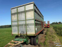Agricultural wagon Miedema Veewagen Schapenkar Alimium
