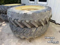 Wheels, Tyres, Rims & Dual spacers Michelin 480/80R46