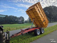 Dumptrailer Theo Tel 7,5 tons tandemas kipper dumper