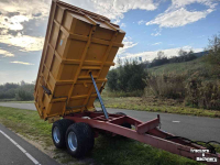 Dumptrailer Theo Tel 7,5 tons tandemas kipper dumper