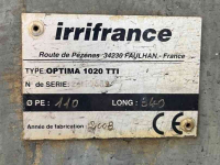 Irrigation hose reel Irrifrance Optima 1020